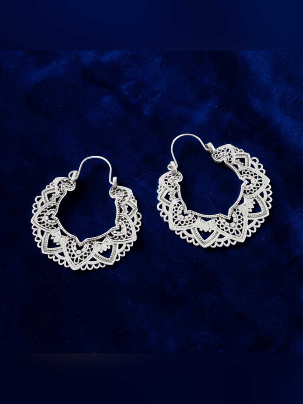 💙🆕💙 Silver Filigree Earrings